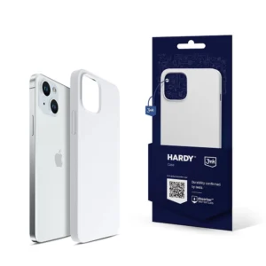 3mk Hardy Silicone MagCase for iPhone 15 Plus - Whiteeng