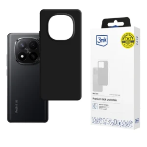 3mk Matt Case Pro case for Xiaomi Redmi Note 14 Pro+ - matte blackeng