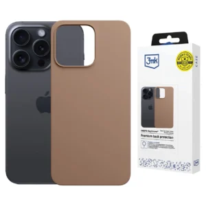 3mk Hardy MagSilicone Case for Apple iPhone 15 Pro - Goldeng