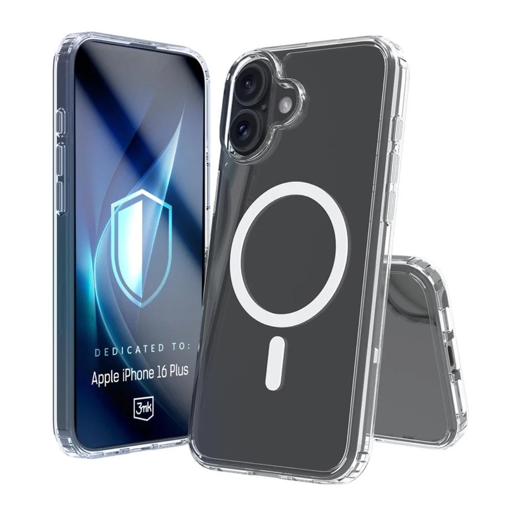 3mk Armor MagCase for iPhone 16 Plus - Transparenteng