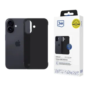 3mk Just20g Matt Case for Apple iPhone 16 Plus - Matte Blackeng