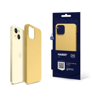 3mk Hardy Silicone MagCase case for iPhone 15 Plus - yelloweng