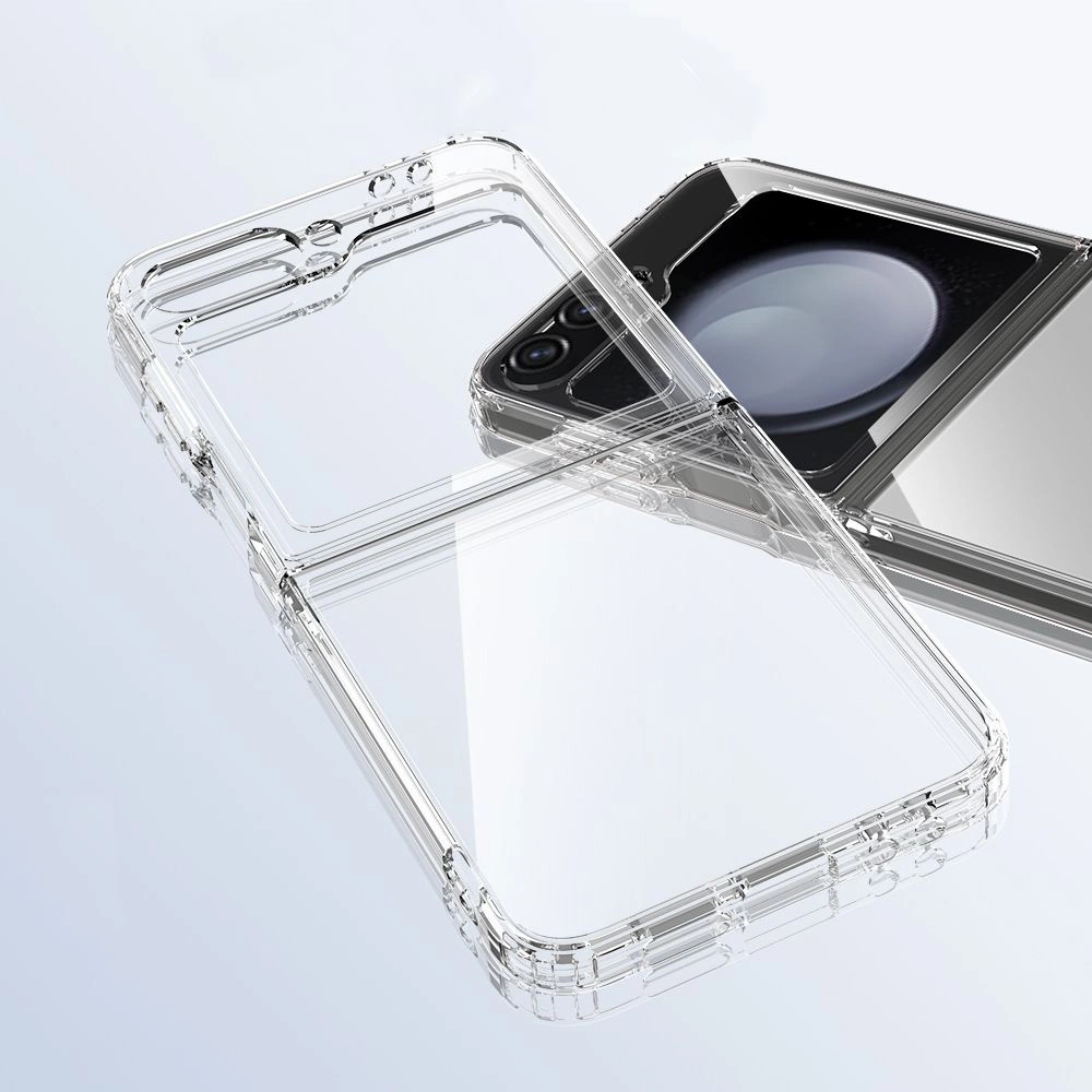 Tech-Protect FlexAir Hybrid Case for Samsung Galaxy Z Flip 6 / 7 FE - Transparenteng