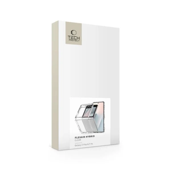 Tech-Protect FlexAir Hybrid Case for Samsung Galaxy Z Flip 6 / 7 FE - Transparenteng