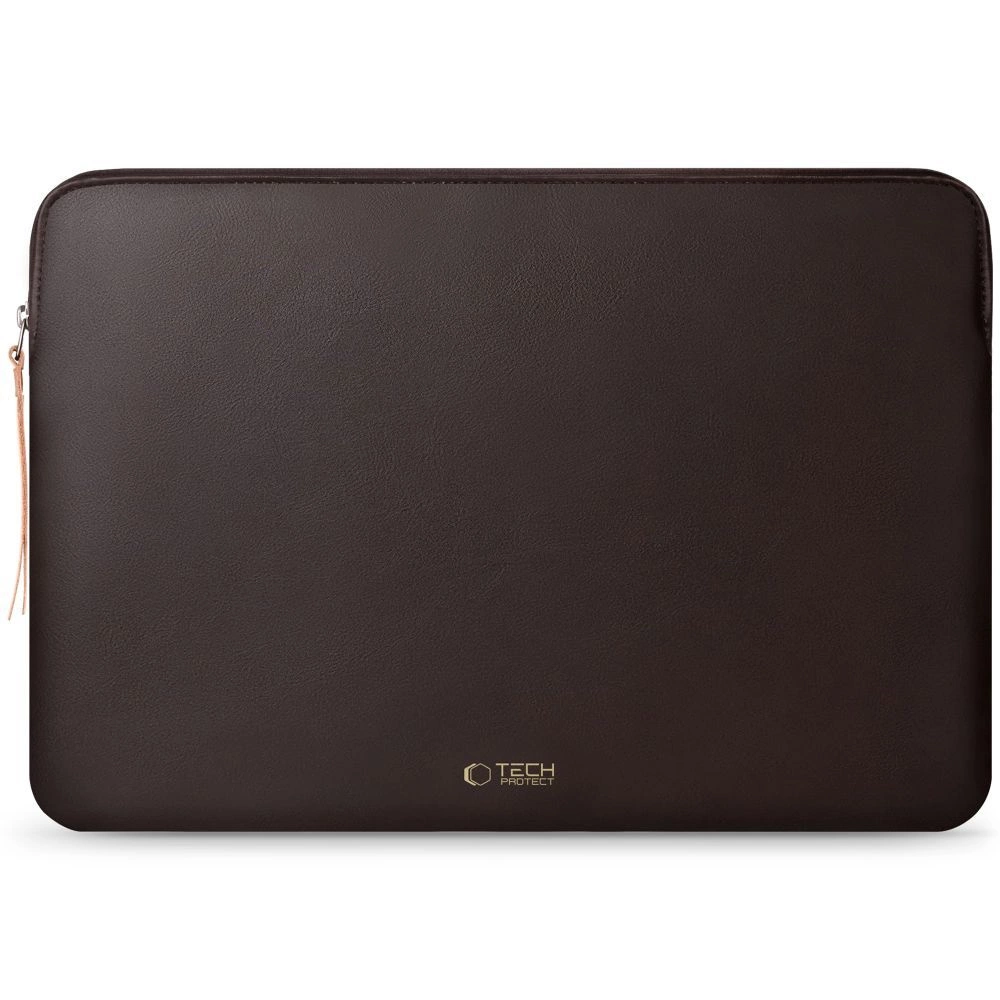 Tech-Protect Fleece Laptop Bag 13-14" - Browneng