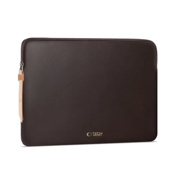 Tech-Protect Fleece Laptop Bag 13-14" - Browneng