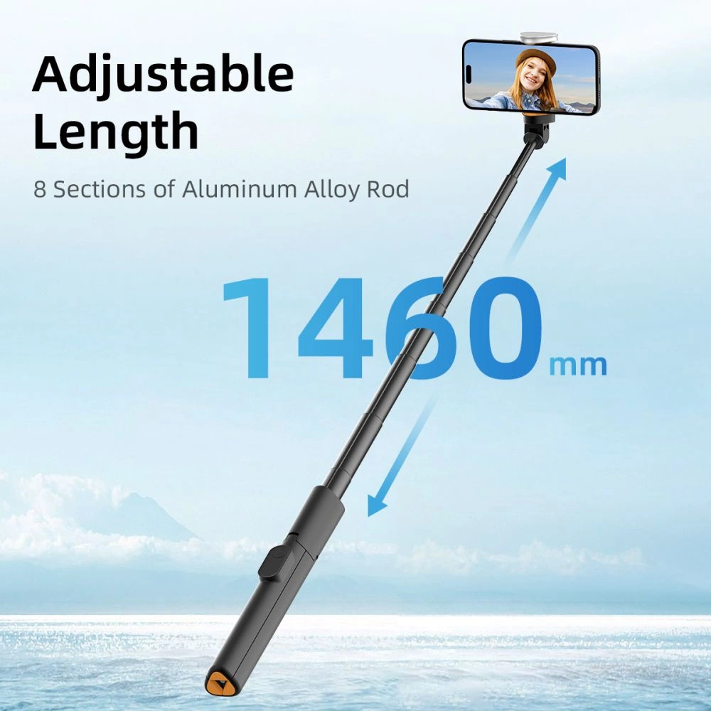 Selfie Stick Tech-Protect L09S with Tripod - Blackeng