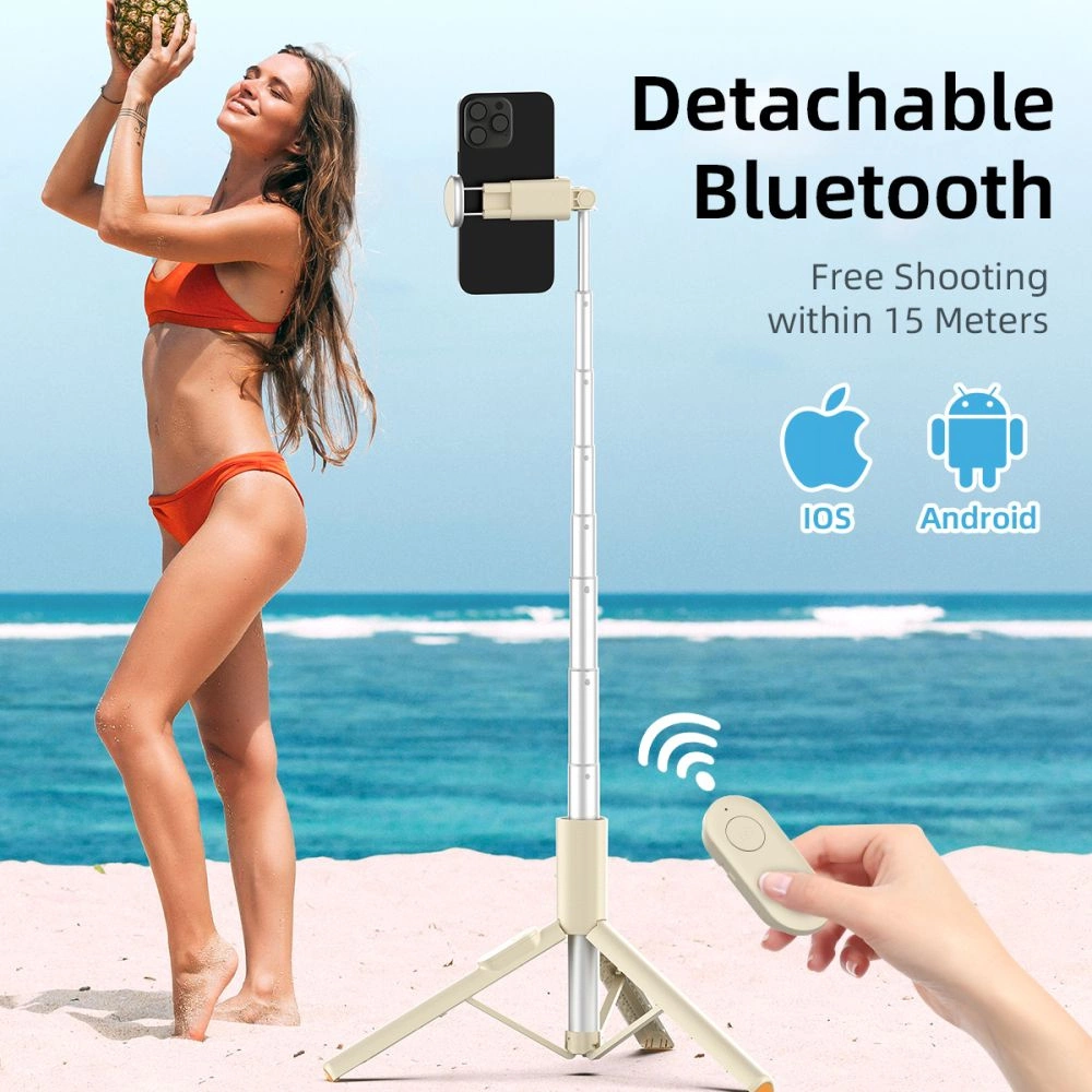 Selfie Stick Tech-Protect L09S with tripod - beigeeng