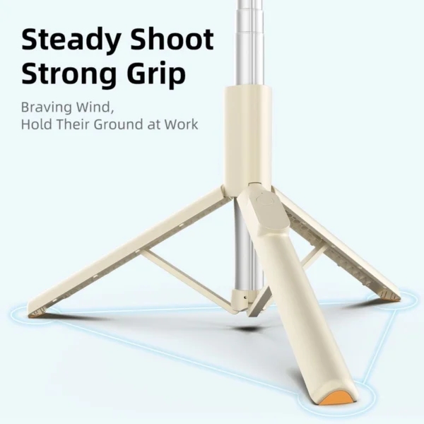 Selfie Stick Tech-Protect L09S with tripod - beigeeng