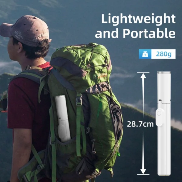 Selfie Stick Tech-Protect L09S with Tripod - Whiteeng