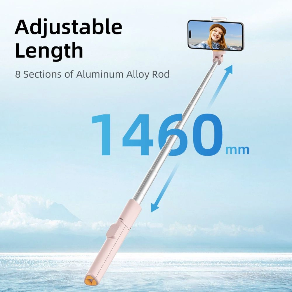 Selfie Stick Tech-Protect L09S with Tripod - Pinkeng