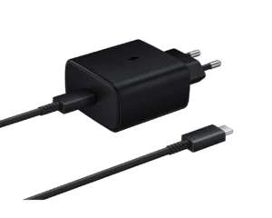 Samsung EP-TA845EWE 45W Wall Charger with USB-C Cable Samsung EP-DW767JWE 45W 1.8m (OOB Bulk - Replacement Packaging) - Blackeng