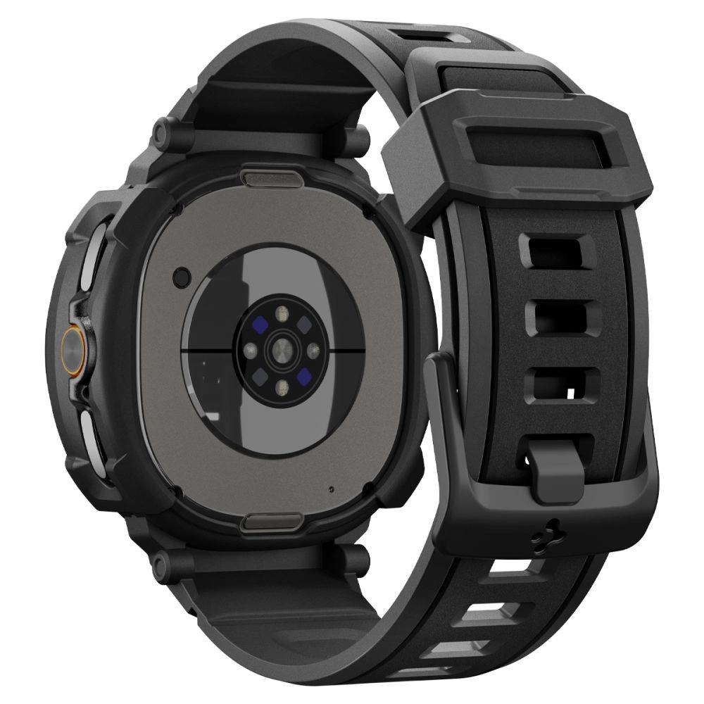 Spigen Rugged Armor Pro Strap for Samsung Galaxy Watch 8 Classic 46mm - Matte Blackeng