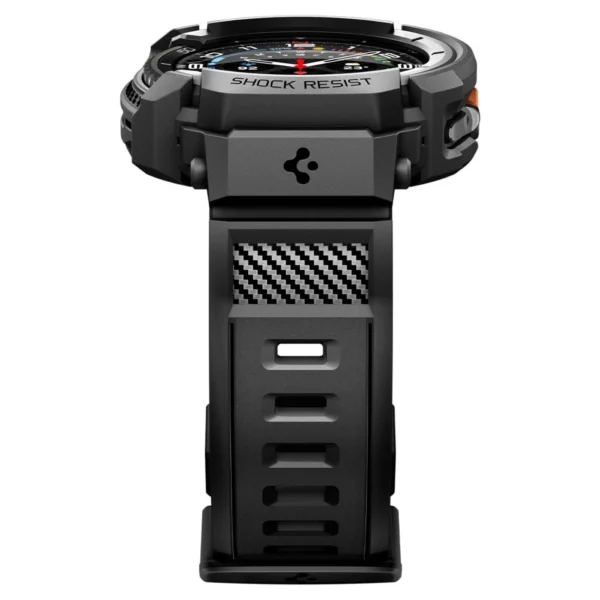 Spigen Rugged Armor Pro Strap for Samsung Galaxy Watch 8 Classic 46mm - Matte Blackeng
