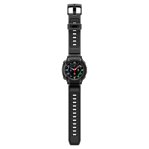 Spigen Rugged Armor Pro Strap for Samsung Galaxy Watch 8 Classic 46mm - Matte Blackeng