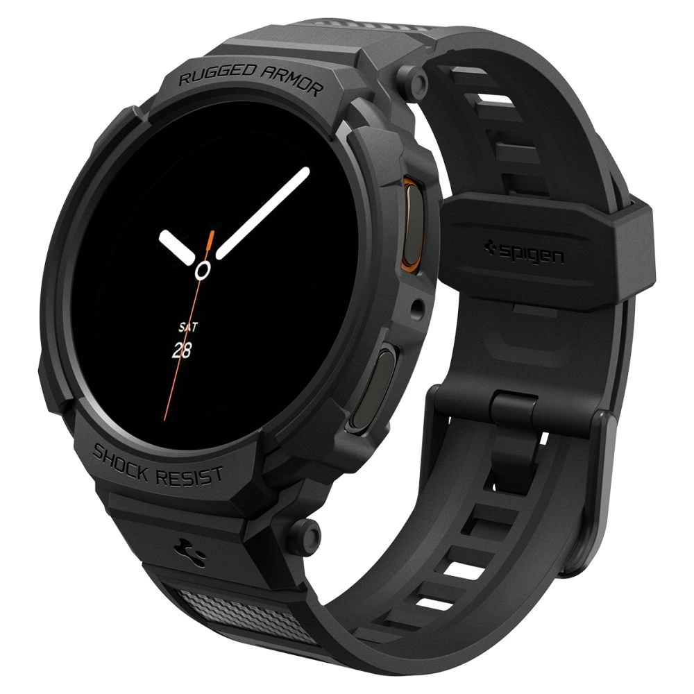 Spigen Rugged Armor Pro Strap for Samsung Galaxy Watch 8 40mm - Matte Blackeng