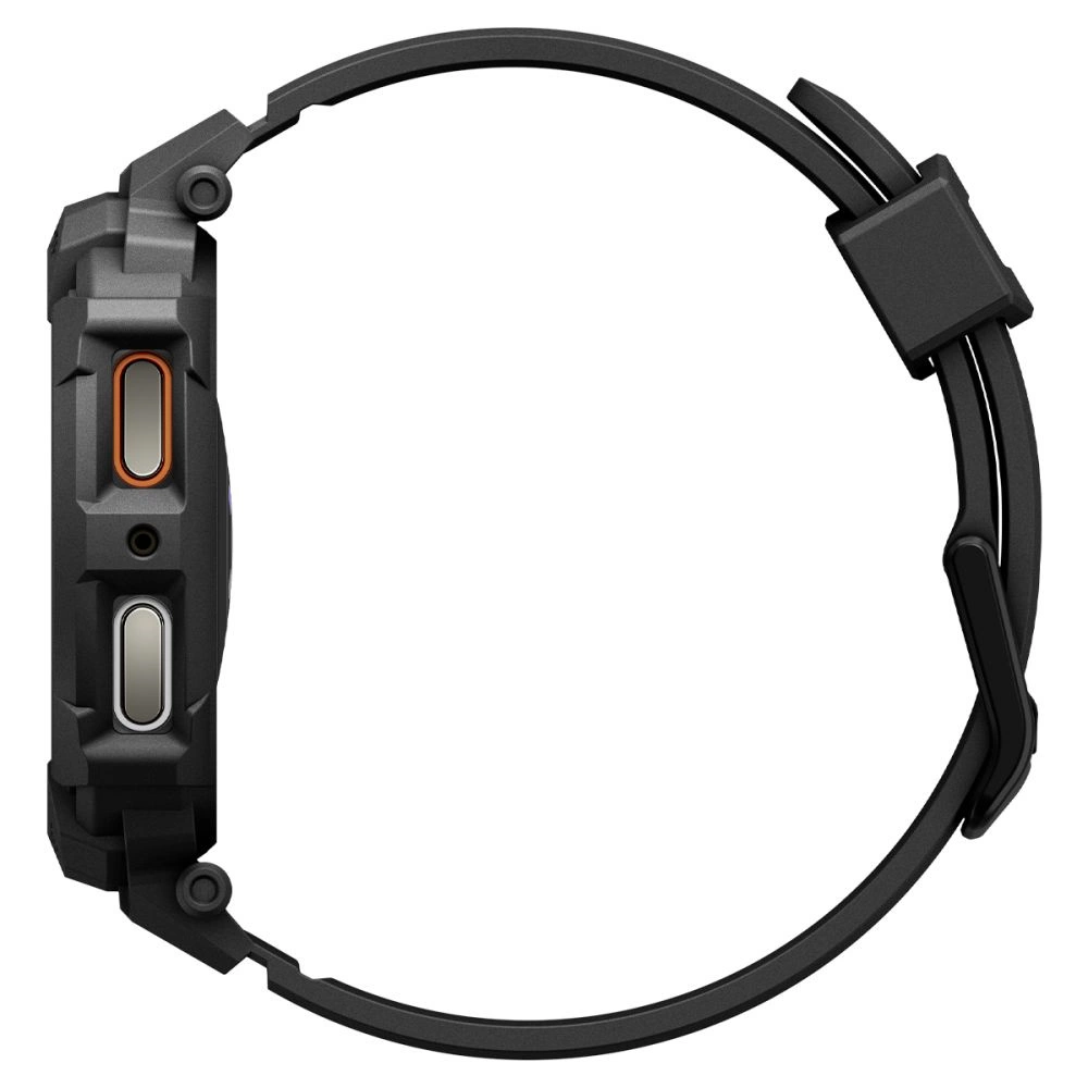 Spigen Rugged Armor Pro Strap for Samsung Galaxy Watch 8 40mm - Matte Blackeng