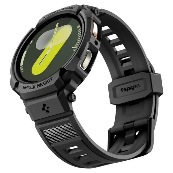 Spigen Rugged Armor Pro Strap for Samsung Galaxy Watch 8 40mm - Matte Blackeng