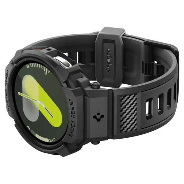 Spigen Rugged Armor Pro Strap for Samsung Galaxy Watch 8 40mm - Matte Blackeng