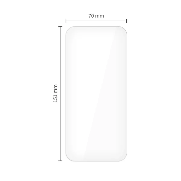 Tech-Protect Glass Fit+ 2-pack tempered glass for iPhone 17 Air - transparenteng