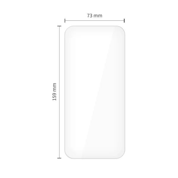 Tech-Protect Glass Fit+ 2-pack tempered glass for iPhone 16 Pro Max / 17 Pro Max - transparenteng