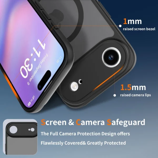 Tech-Protect BasicMag MagSafe Case for iPhone 17 Air - Matte Blackeng