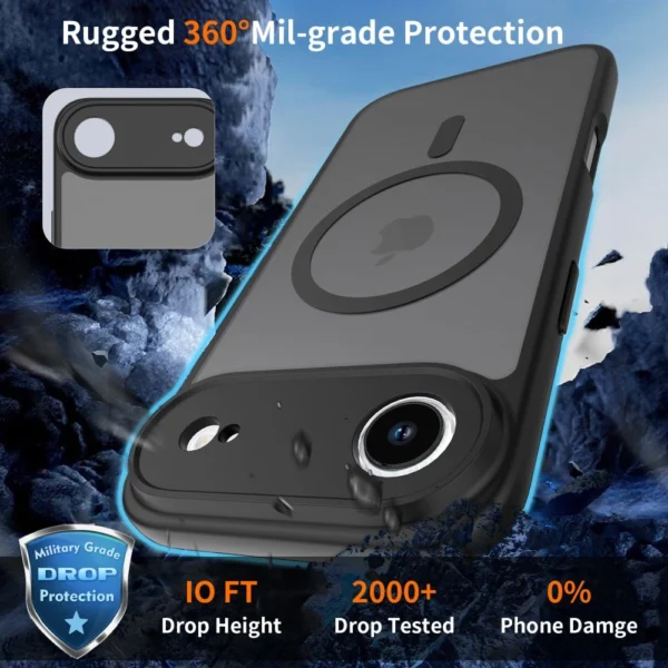Tech-Protect BasicMag MagSafe Case for iPhone 17 Air - Matte Blackeng