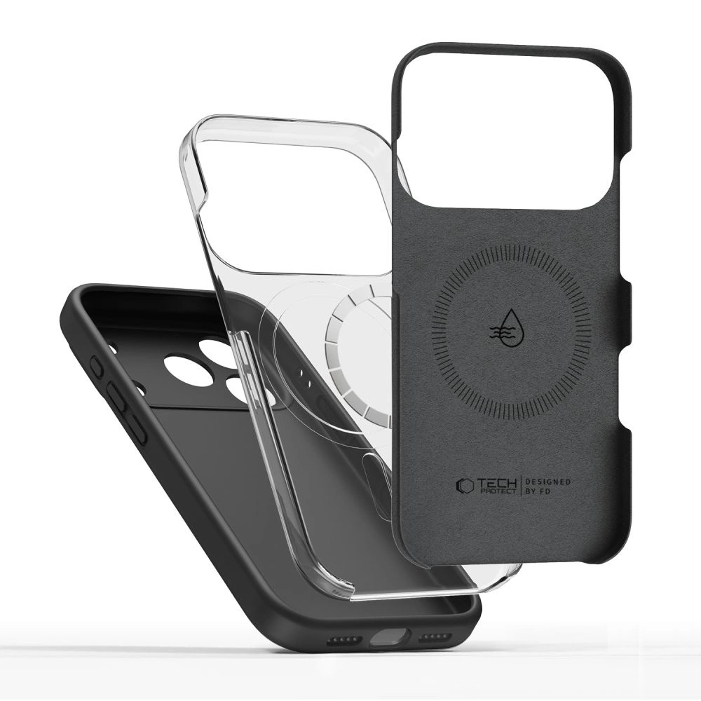 Tech-Protect BasicMag MagSafe Case for iPhone 17 Pro Max - Matte Blackeng