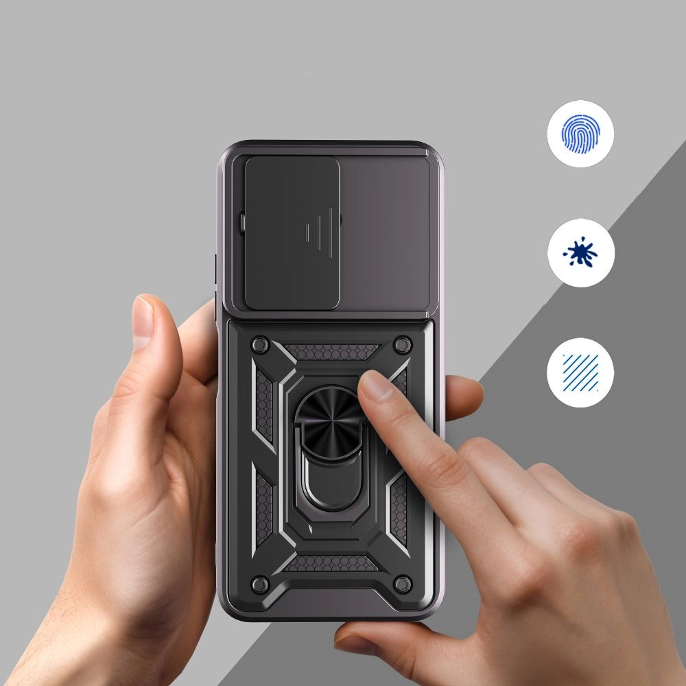 Tech-Protect CamShield Pro Case for Xiaomi Redmi 15C - Blackeng