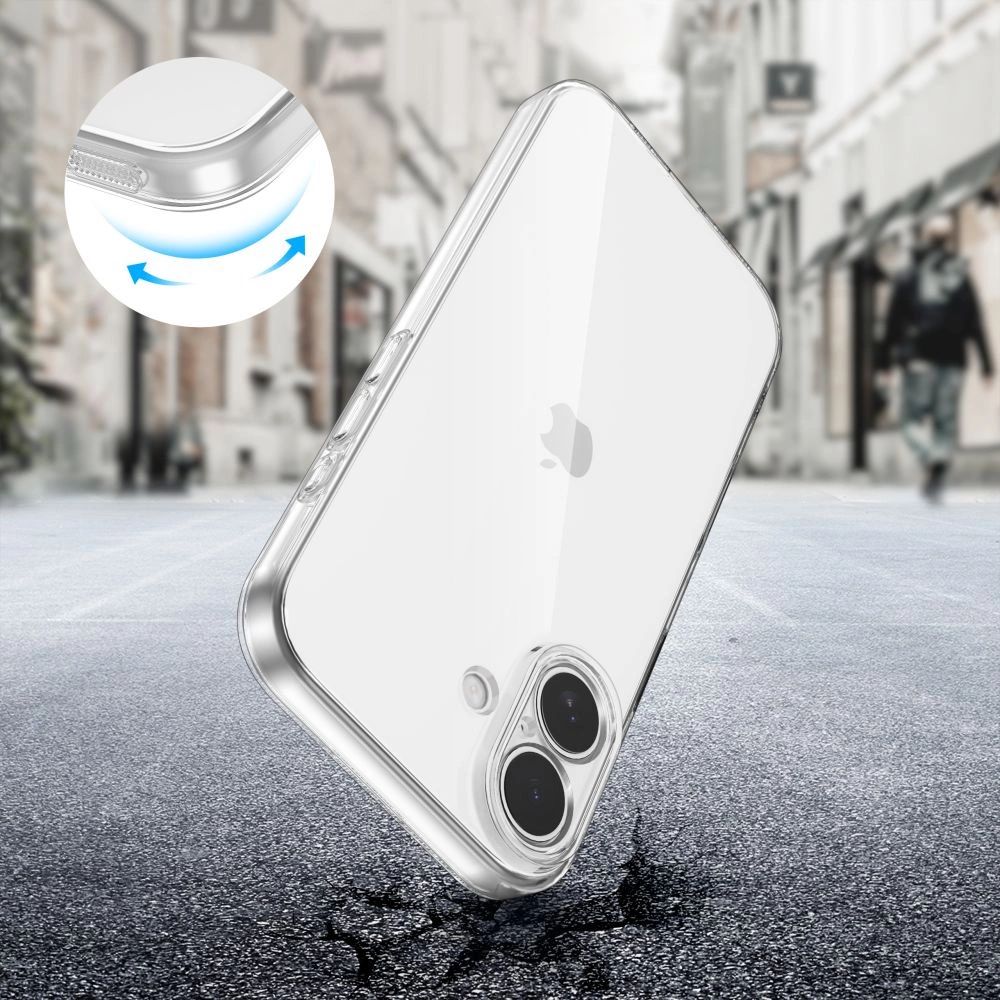 Tech-Protect FlexAir Case for iPhone 17 - Transparenteng