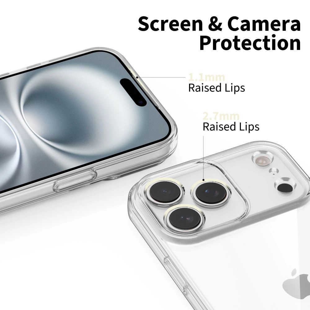 Tech-Protect FlexAir Case for iPhone 17 Pro - Cleareng