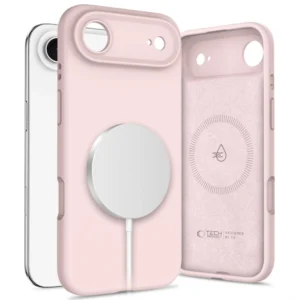 Tech-Protect Silicone MagSafe Case for iPhone 17 Air - Pinkeng