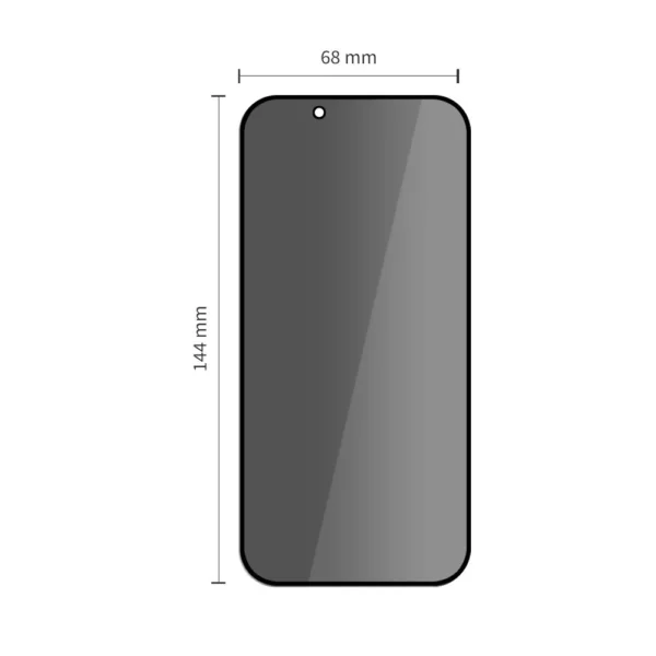 Tech-Protect Quick Set Spy+ Privacy Glass 2-pack for iPhone 13 / 13 Pro / 14 / 16eeng