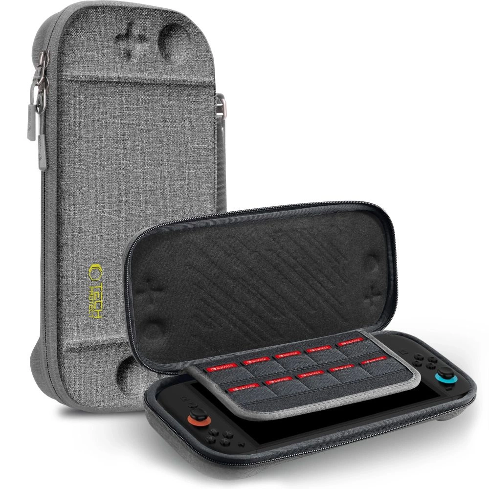 Tech-Protect Slim Pouch for Nintendo Switch 2 - Grayeng