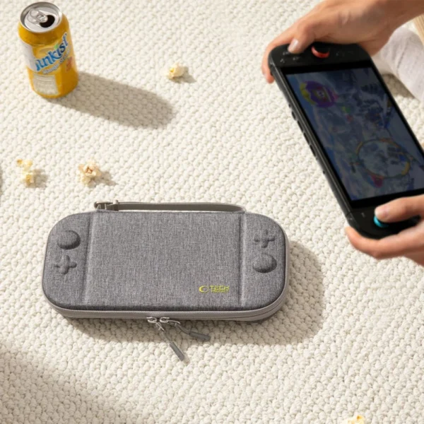 Tech-Protect Slim Pouch for Nintendo Switch 2 - Grayeng