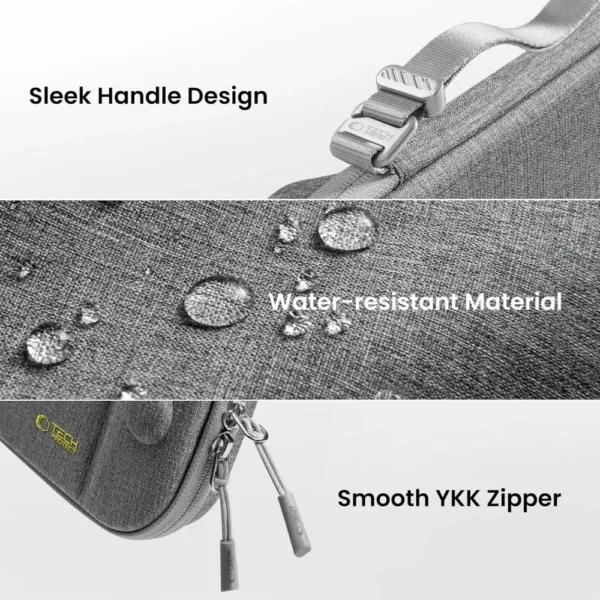 Tech-Protect Slim Pouch for Nintendo Switch 2 - Grayeng