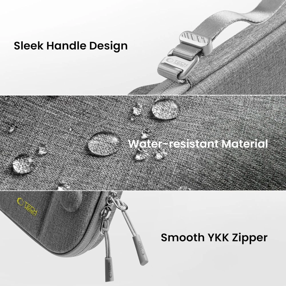 Tech-Protect Slim Pouch for Nintendo Switch 2 - Grayeng