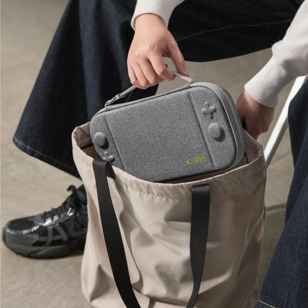 Tech-Protect Slim Pouch for Nintendo Switch 2 - Grayeng