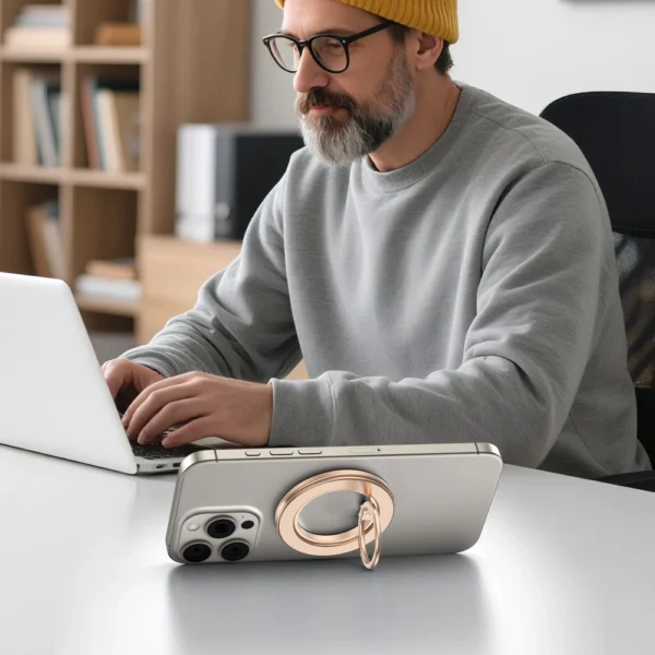 Tech-Protect MMR600 Magsafe Phone Ring Holder - Goldeng
