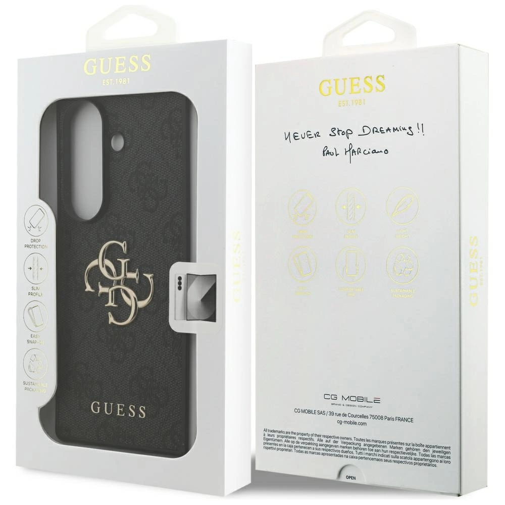 Etui Guess Big 4G Logo Classic Logo na Samsung Galaxy Z Fold7 - czarnepol