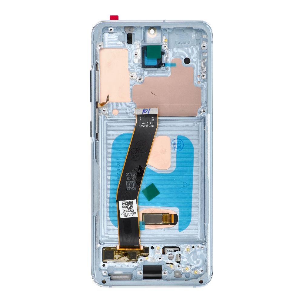 1f328657c7439512d9b6339287adc786 LCD Display for SAMSUNG S20 4G Blue SOFT OLED with frame