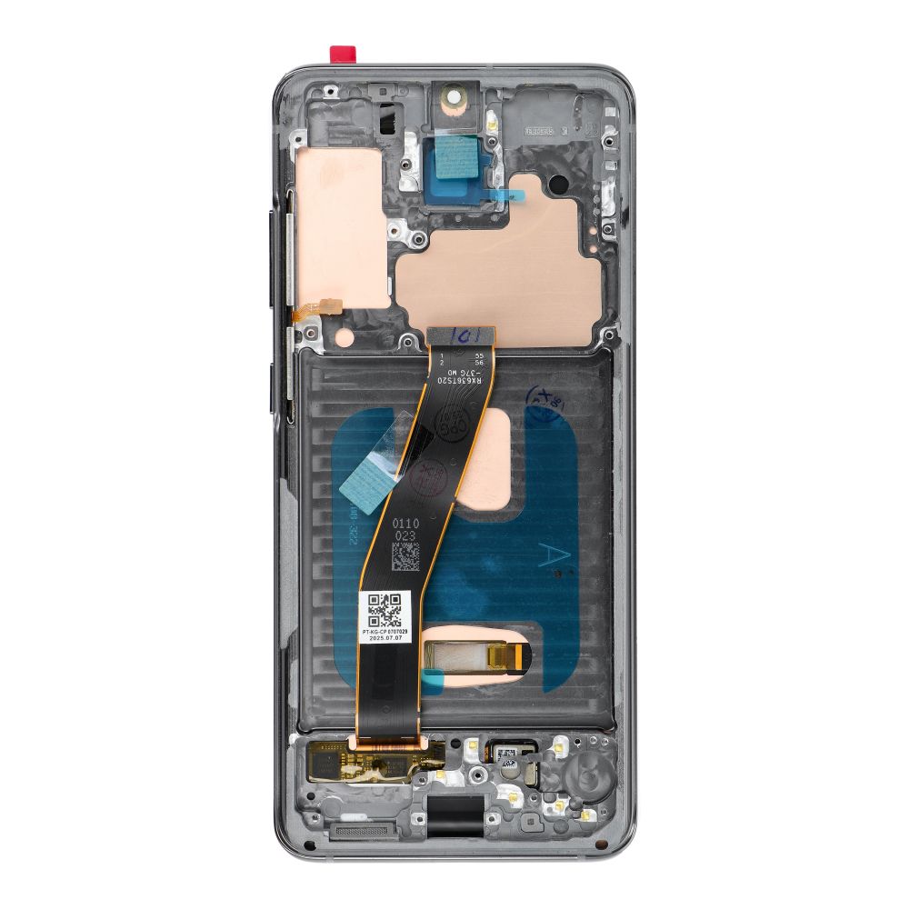 30ea5085de8b1a979432cbecdc6da233 LCD Display for SAMSUNG S20 4G Grey SOFT OLED with frame