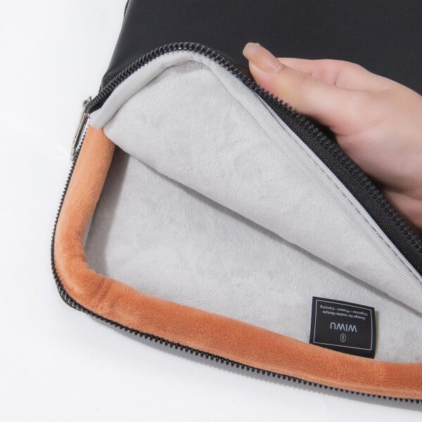 WiWU - Waterproof Laptop Handbag 16" Hali Laptop Sleeve - black