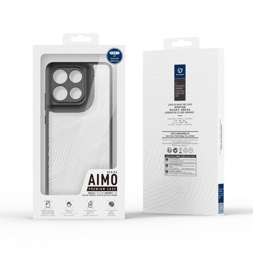DUX DUCIS case AIMO for Motorola G86 black