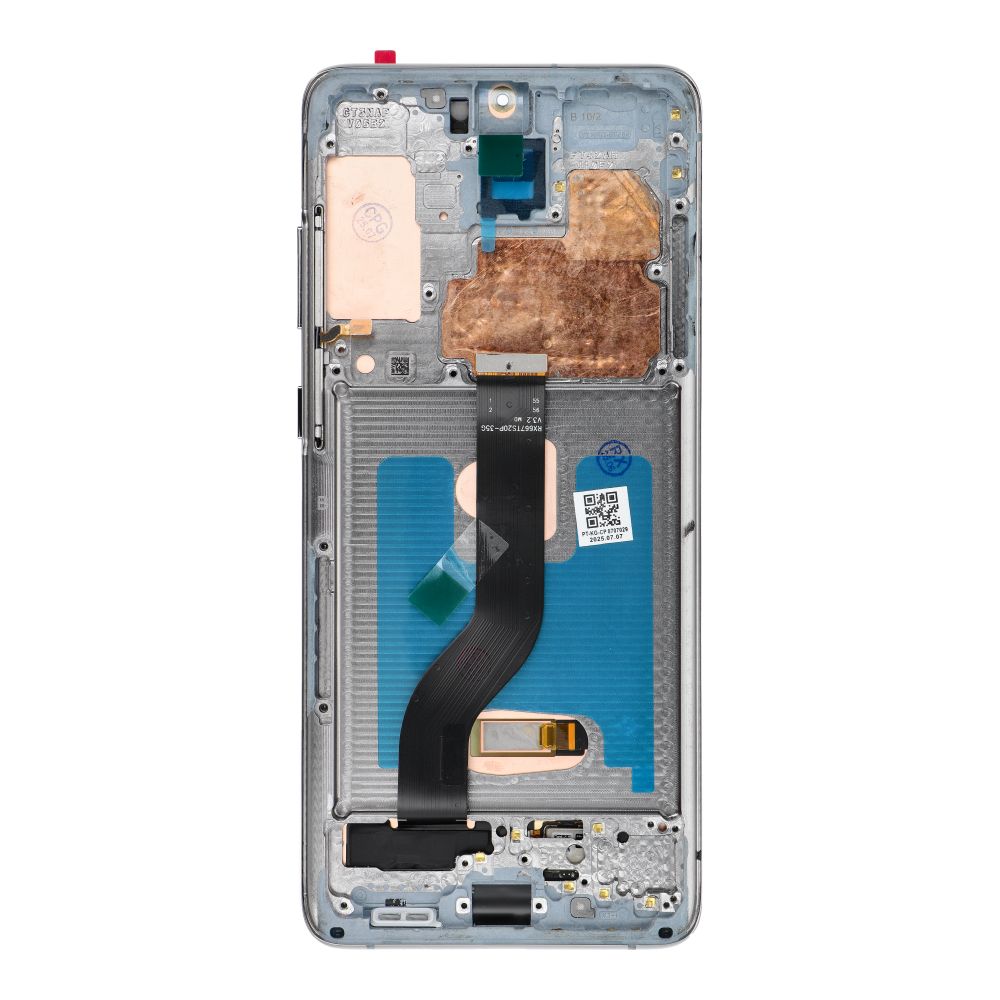 343aec2dda7922debda70b7d1b3cf33e LCD Display for SAMSUNG S20 Plus Grey SOFT OLED with frame