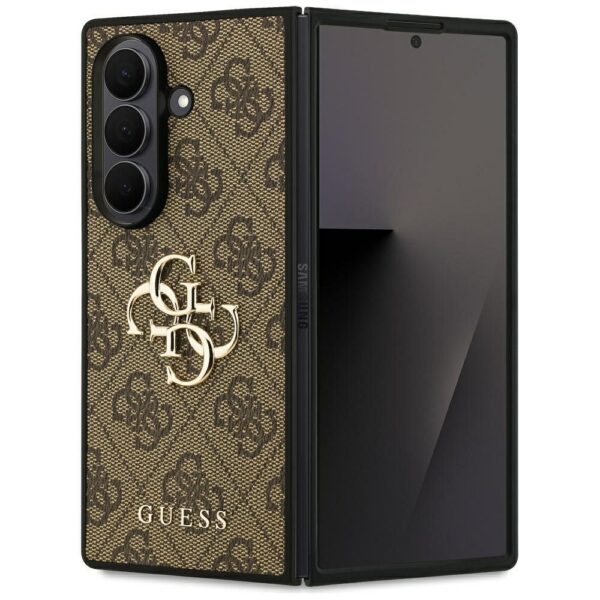 GUESS case for SAMSUNG Z Fold7 GUHCZFD74GMGBR (4G PU Big Logo) brown