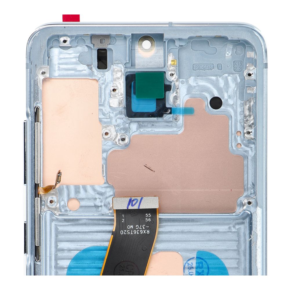 3c4e416447ccdd8050173994a50ba590 LCD Display for SAMSUNG S20 4G Blue SOFT OLED with frame