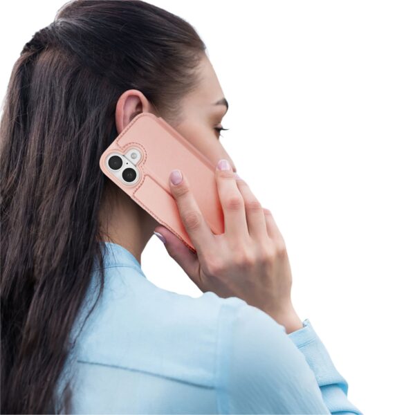 409529e475f67fec0d9ebbbed0c35221 DUX DUCIS wallet case SKIN PRO for IPHONE 17 rose