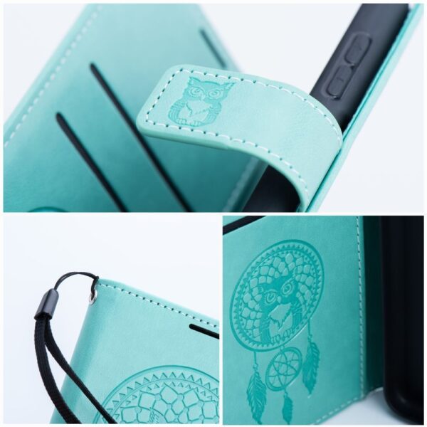 MEZZO Book case for XIAOMI Redmi 15C (173,16 x 81,07 x 8,2) dreamcatcher green