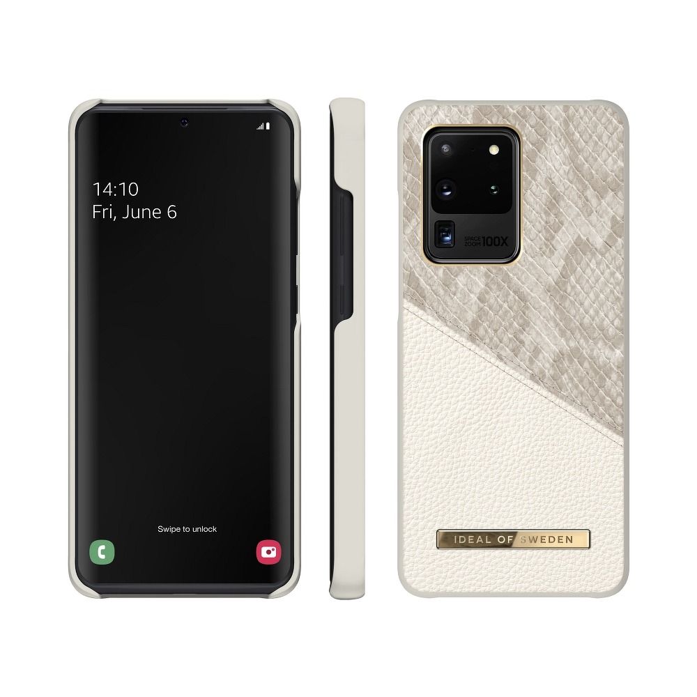 iDeal of Sweden case Atelier for SAMSUNG S20 ULTRA Pearl Python